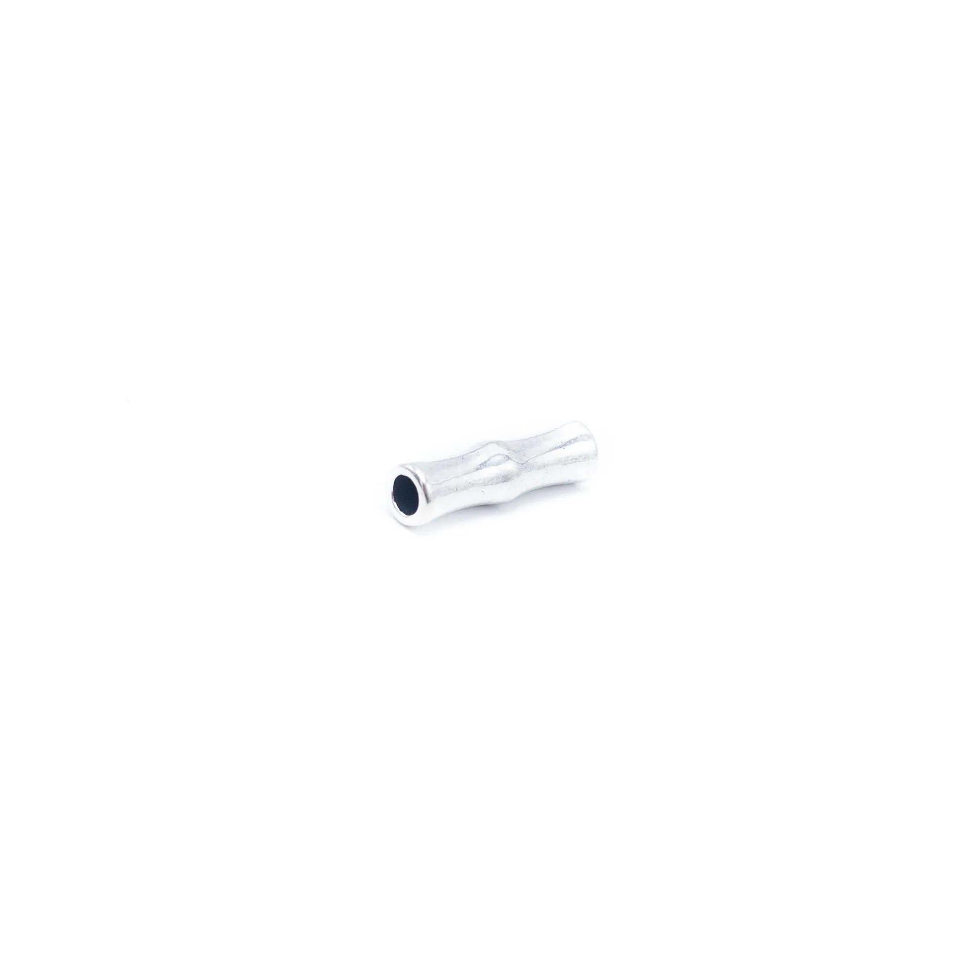 10pcs3mm round leather Antique Silver tube jewelry supplies jewelry finding D-5-3-165