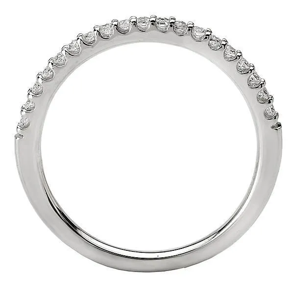 18kt White Gold Matching Diamond Wedding Band