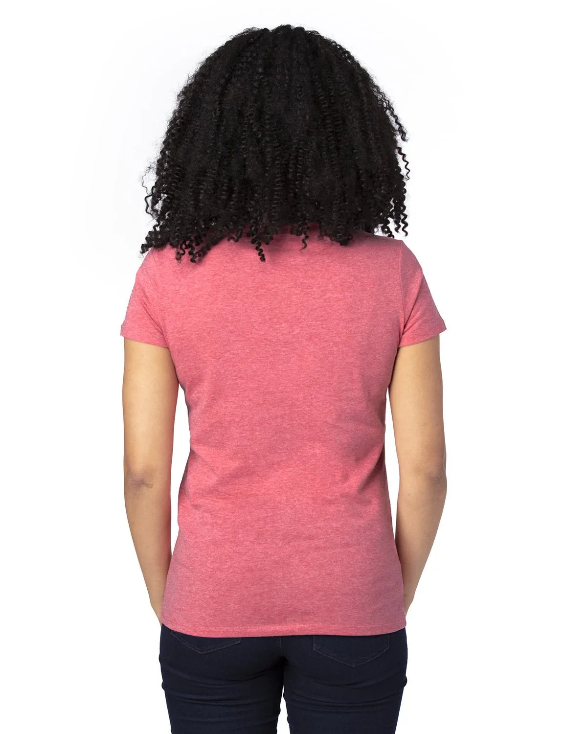 200RV-Threadfast Apparel-RED HEATHER