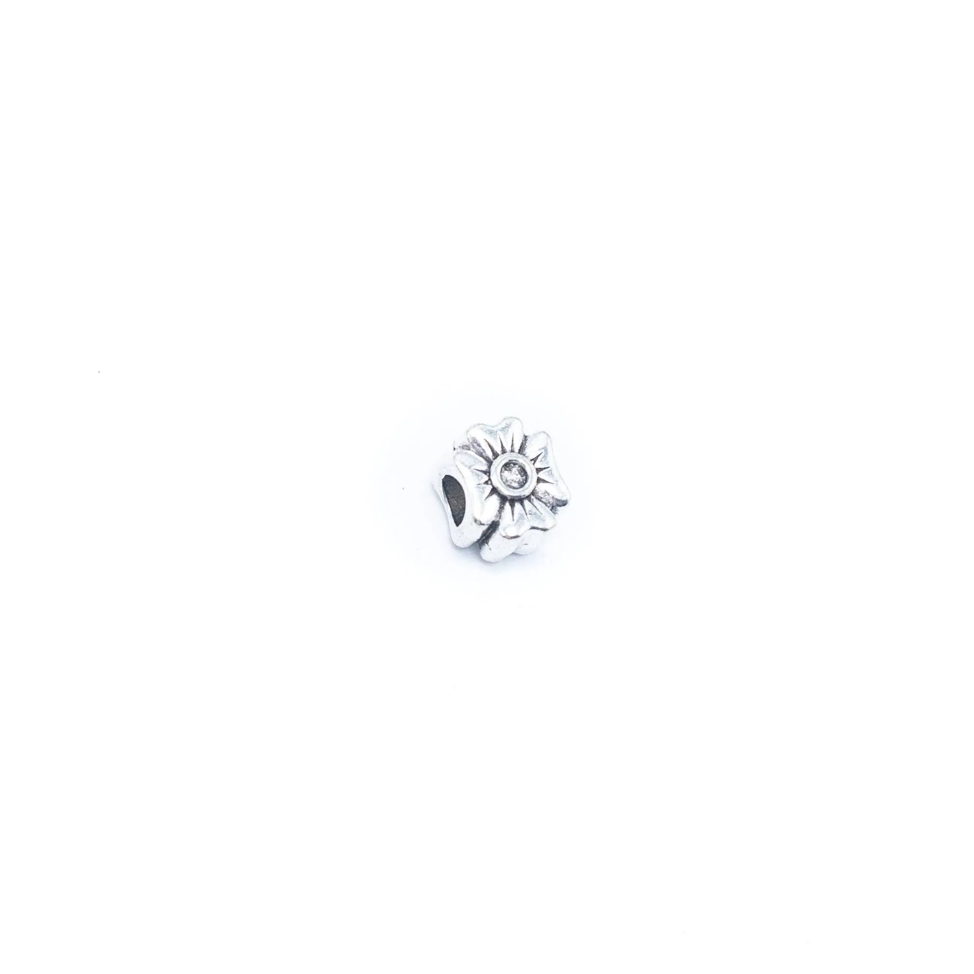 20PCS For 5mm leather antique silver  5mm round  Jewelry supply Findings Components- D-5-5-248