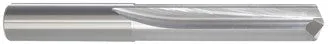 470-102812: 0.2813 (9/32), Carbide Straight Flute Drill- 140 deg Notched, Uncoated, USA