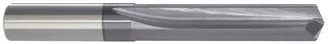 470-202720B: 0.272 (I), Carbide Straight Flute Drill- 140 deg Notched, AlTiN, USA