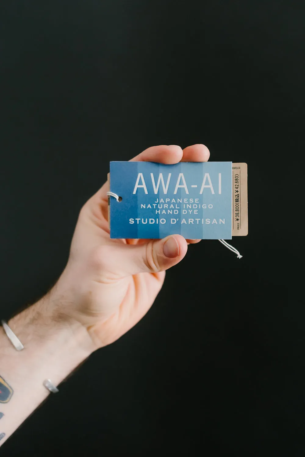 5700 - "Awa-Ai" Natural Indigo Heavyweight Check Flannel