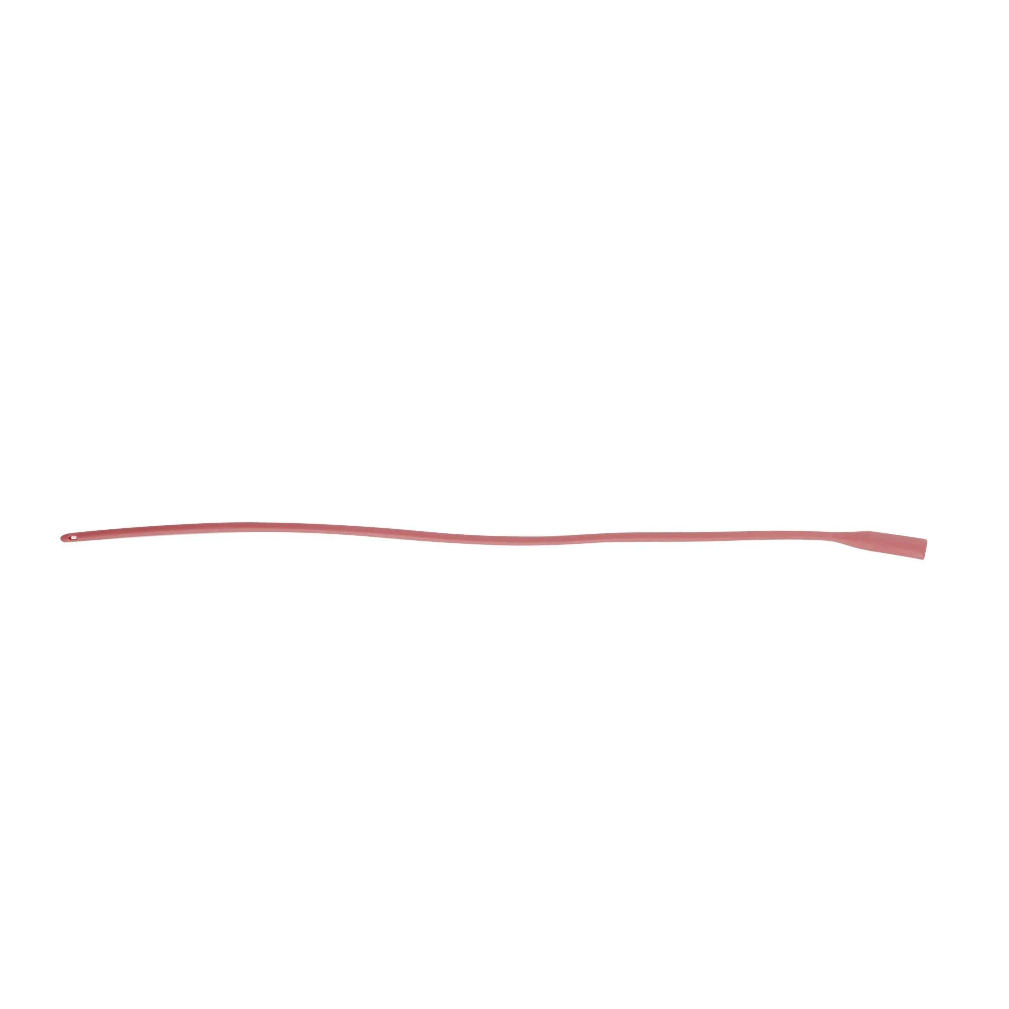 Bard Red Rubber Latex Catheter, All-Purpose, Straight, 16"