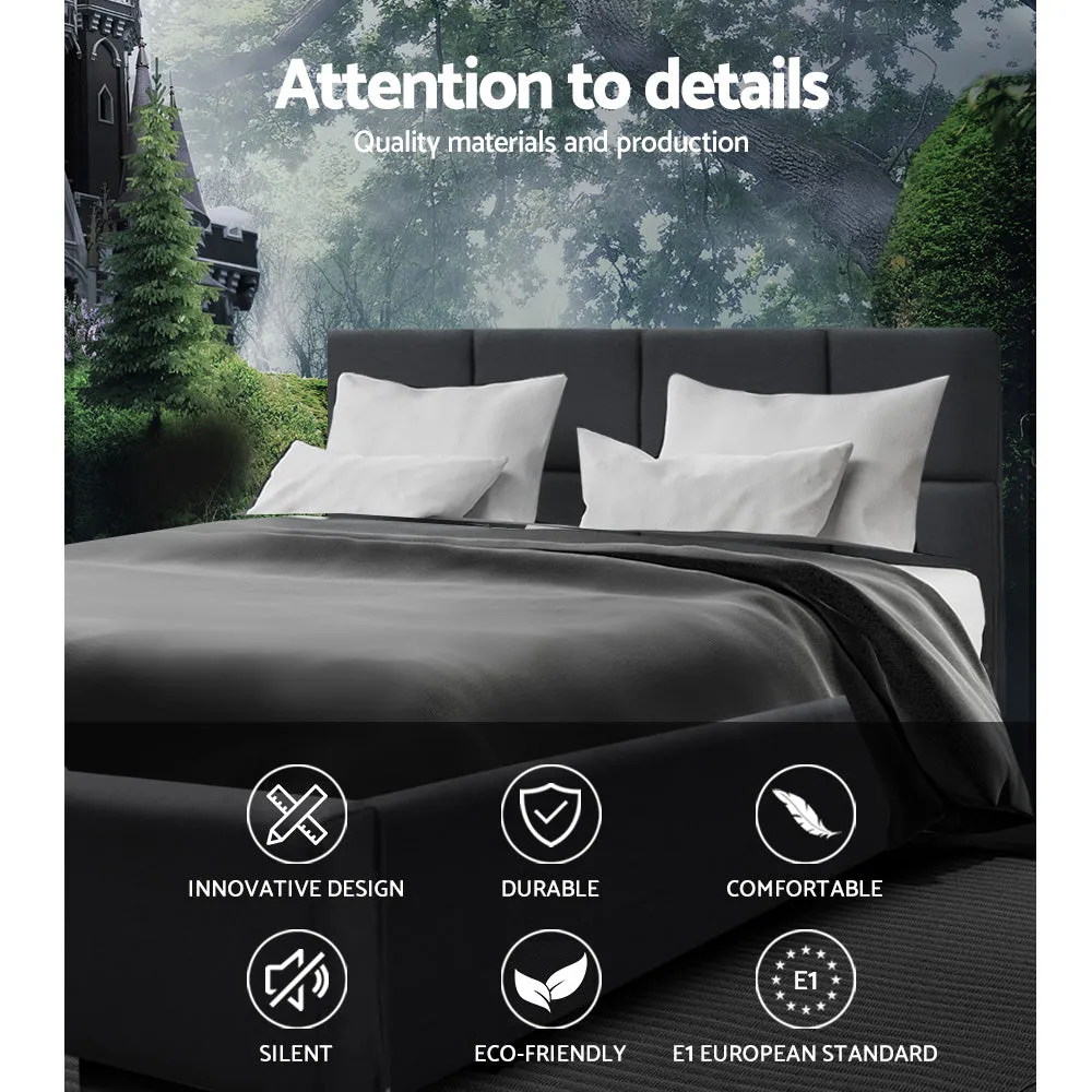 Bondi Double Bed Frame Charcoal