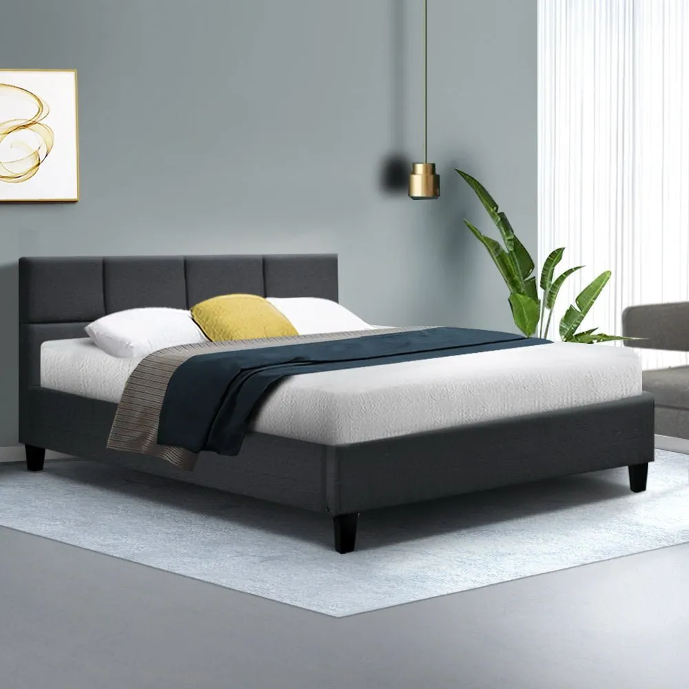 Bondi Double Bed Frame Charcoal