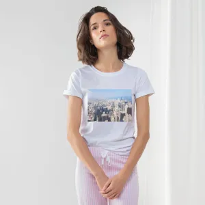 Chicago Skyline Women's Long Pant Pyjama Set