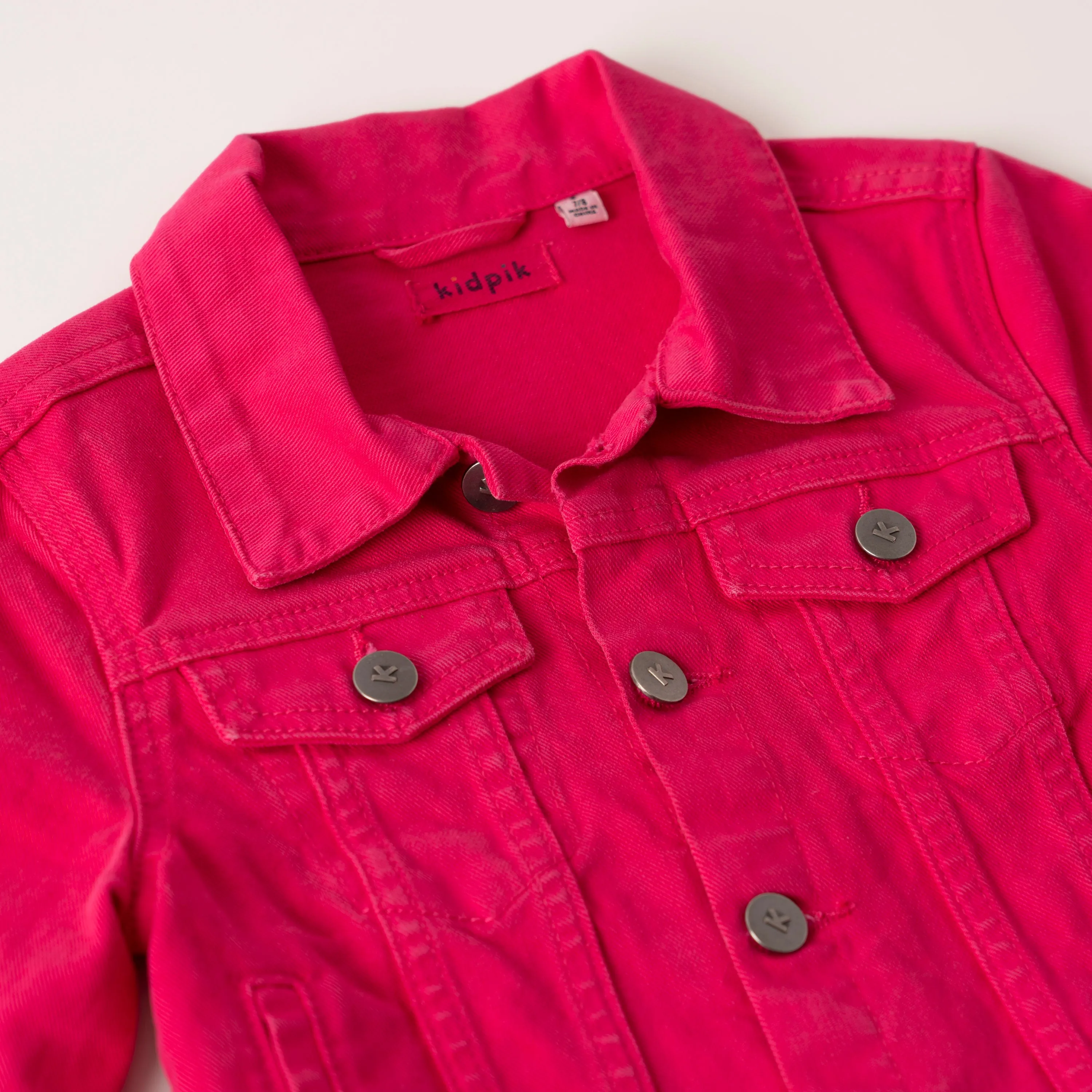 Colored Denim Jacket