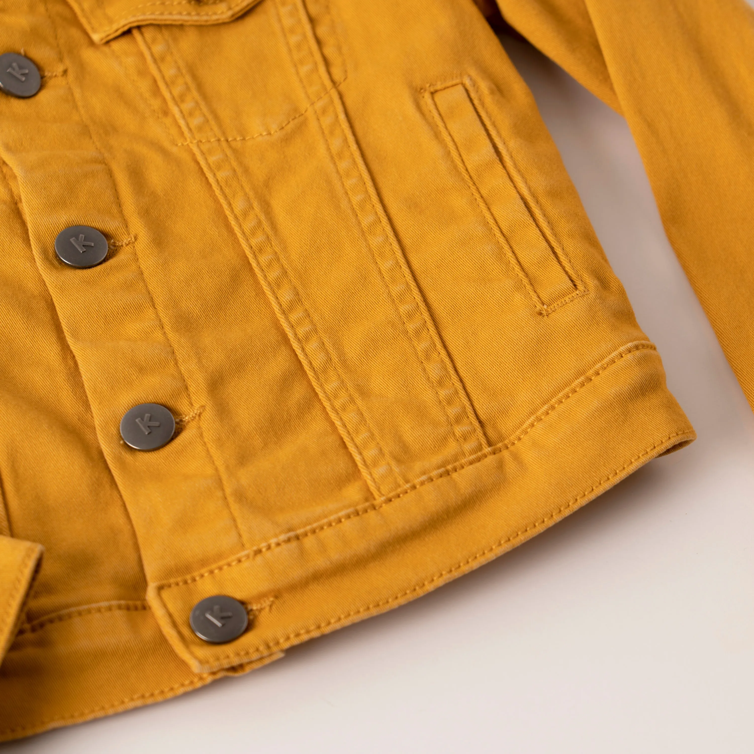 Colored Denim Jacket