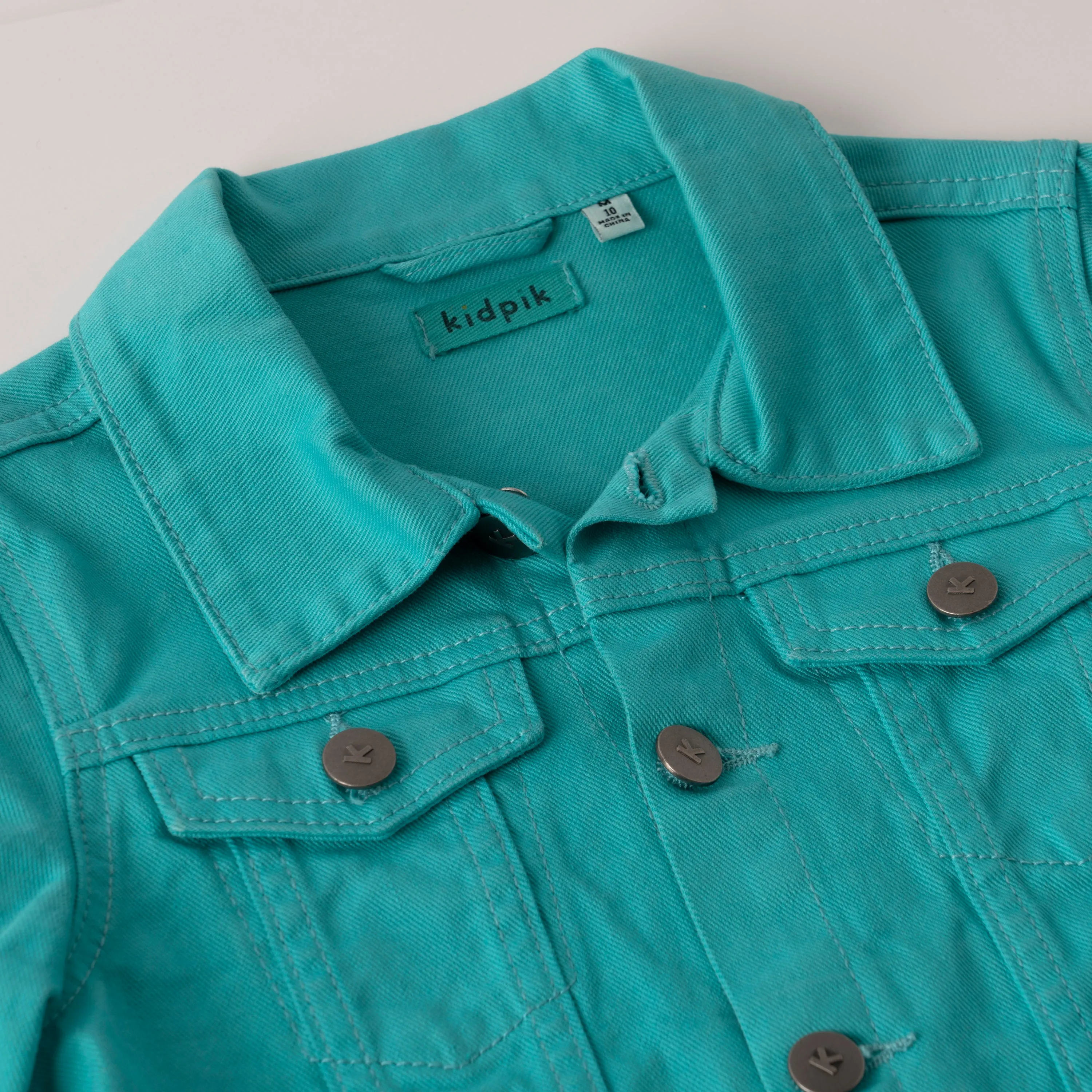 Colored Denim Jacket