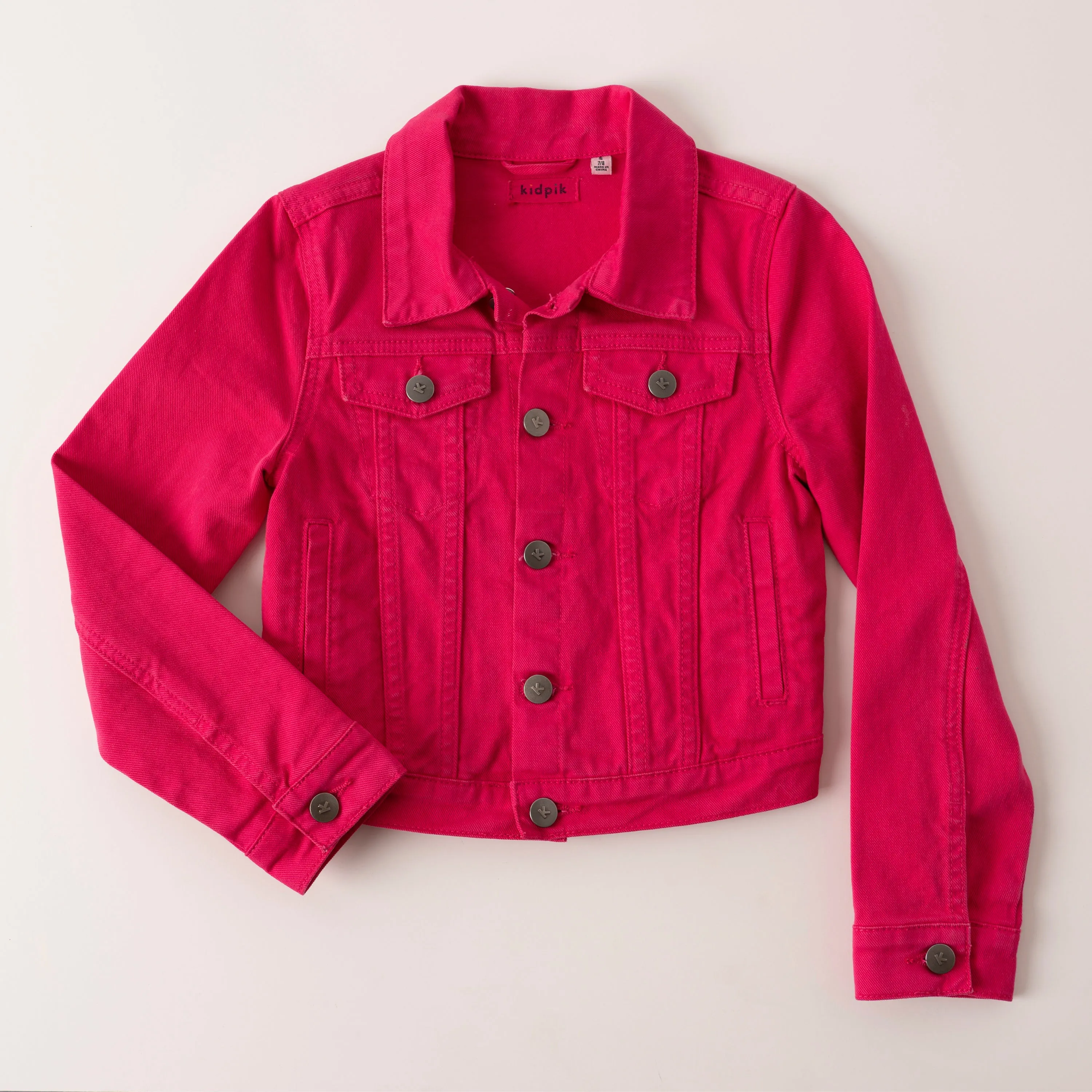 Colored Denim Jacket