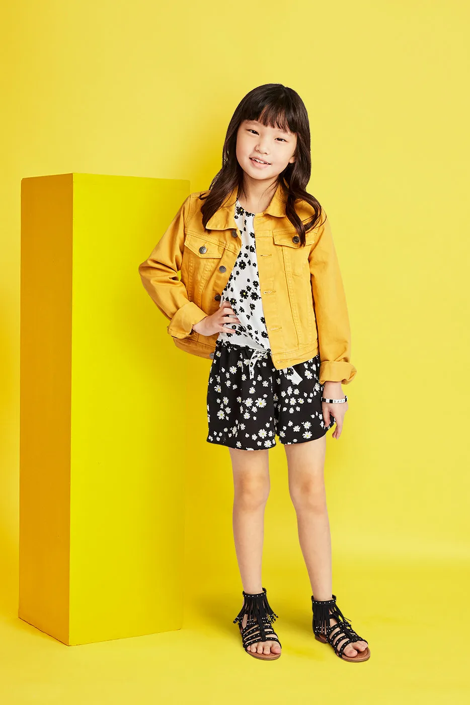 Colored Denim Jacket