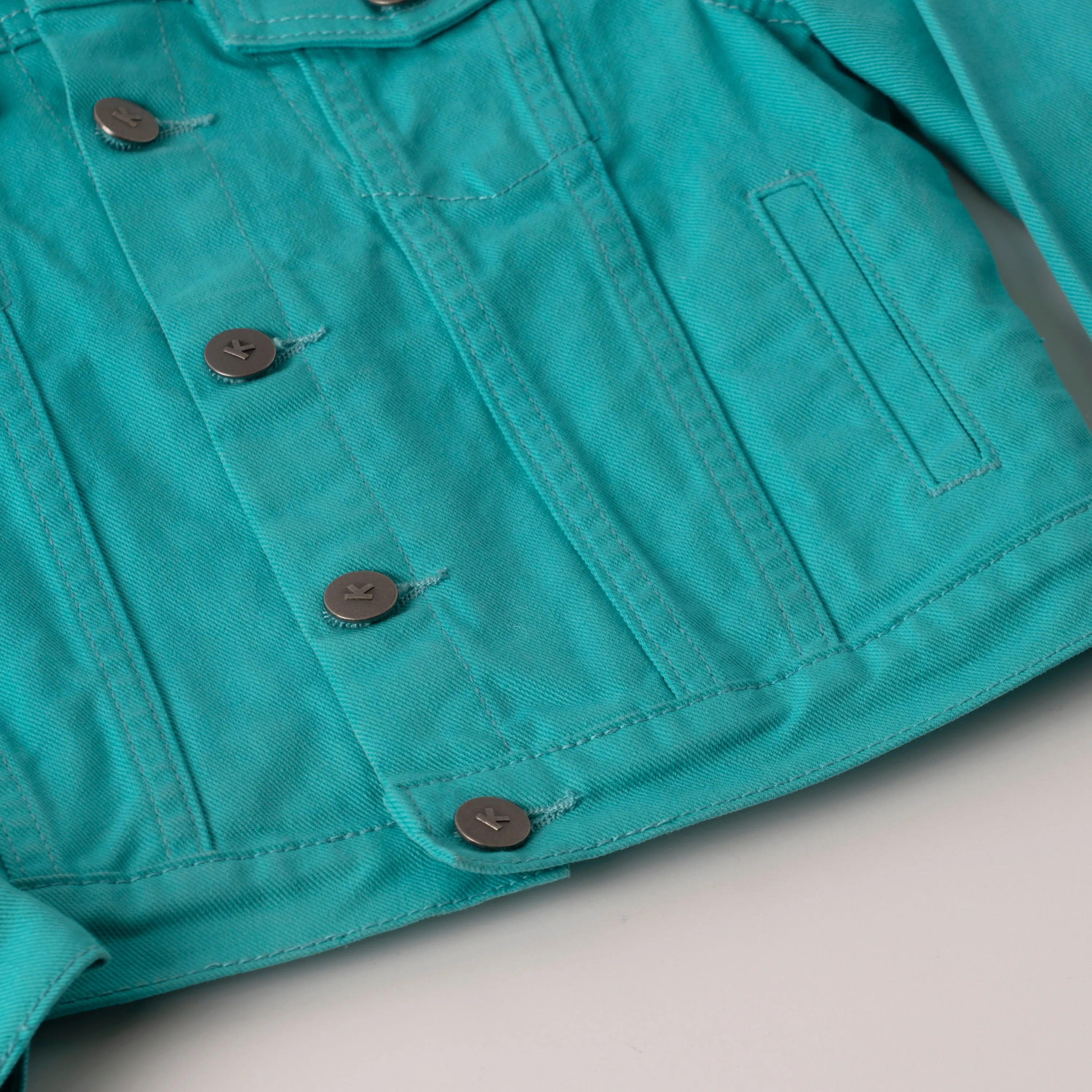 Colored Denim Jacket