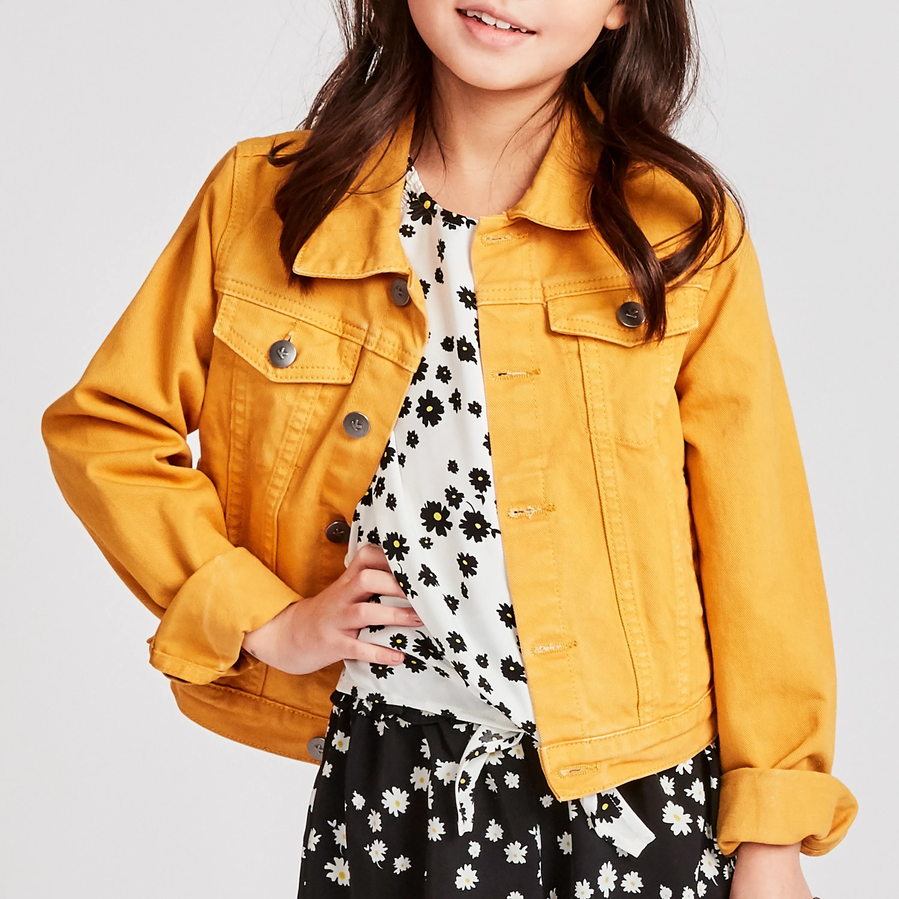 Colored Denim Jacket