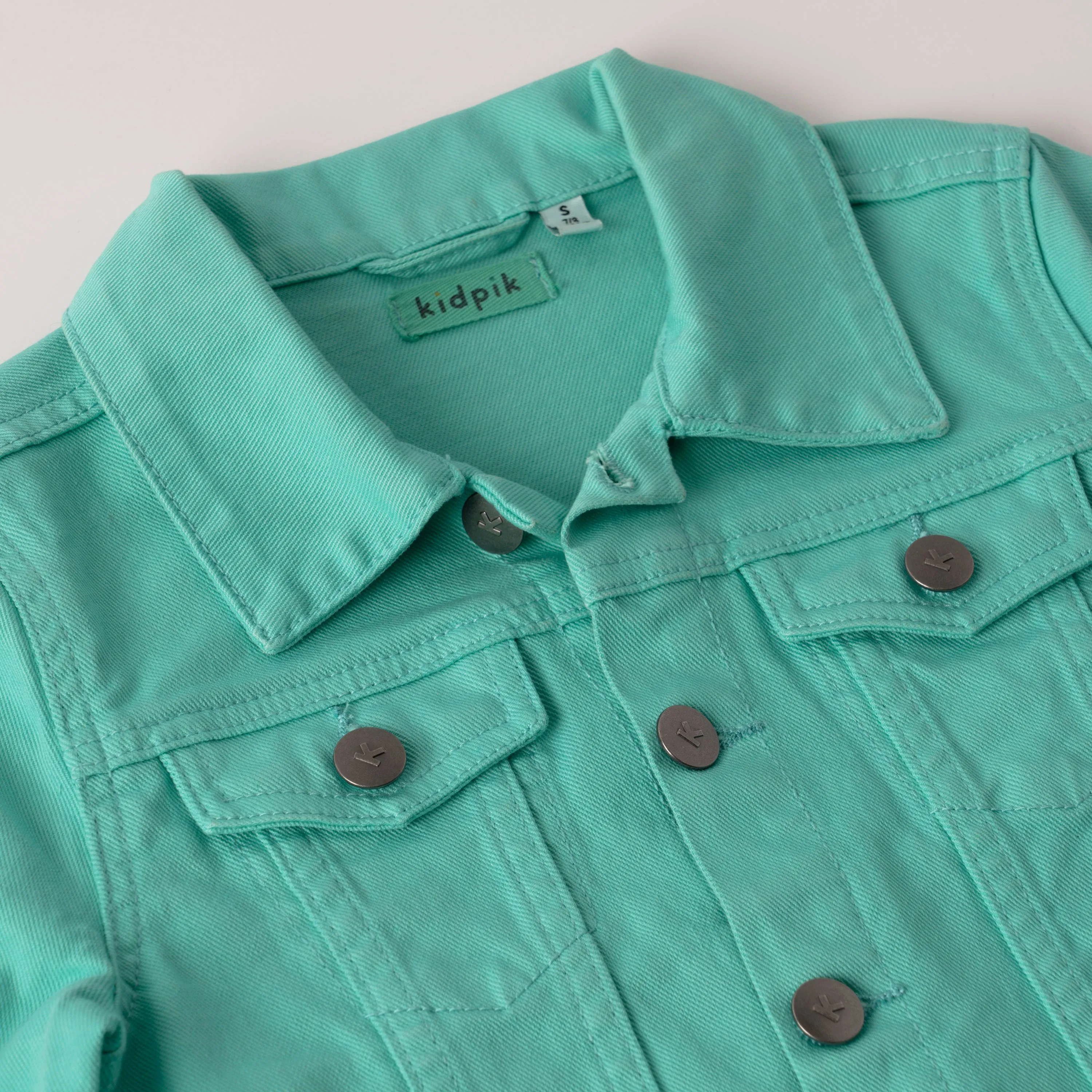 Colored Denim Jacket