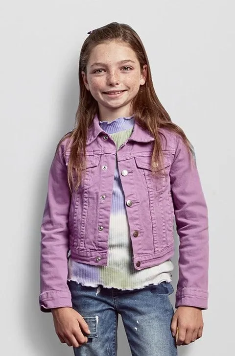 Colored Denim Jacket