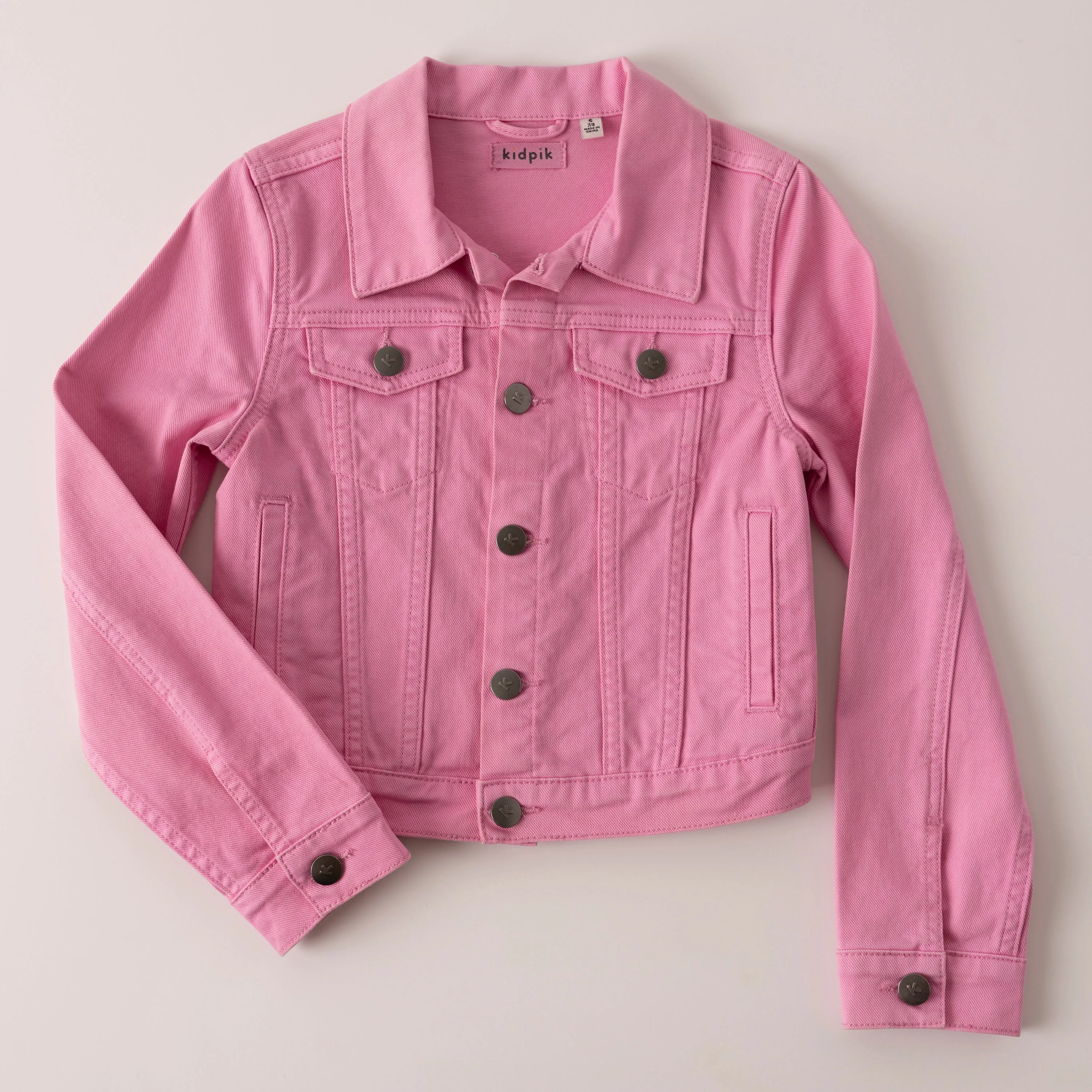 Colored Denim Jacket