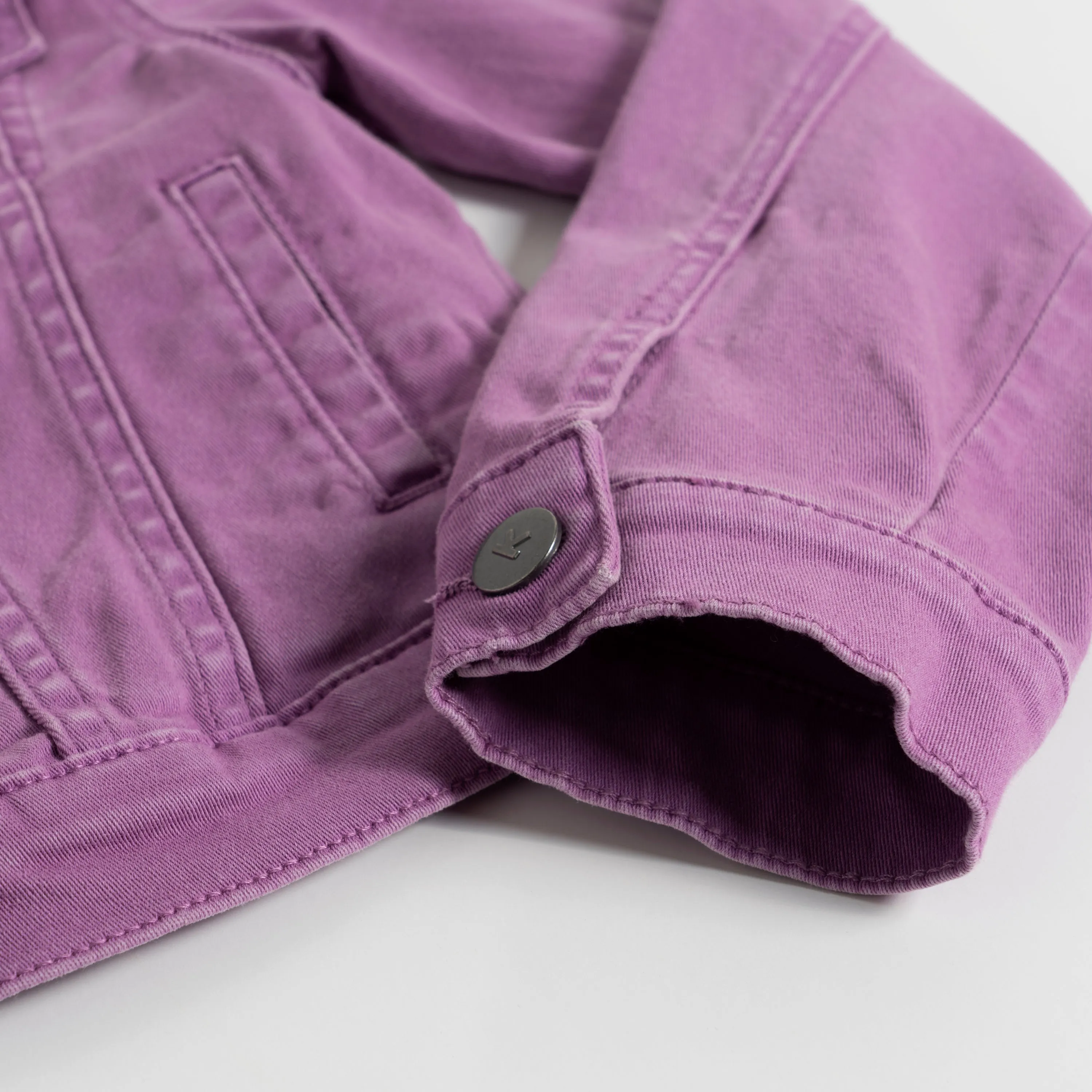 Colored Denim Jacket
