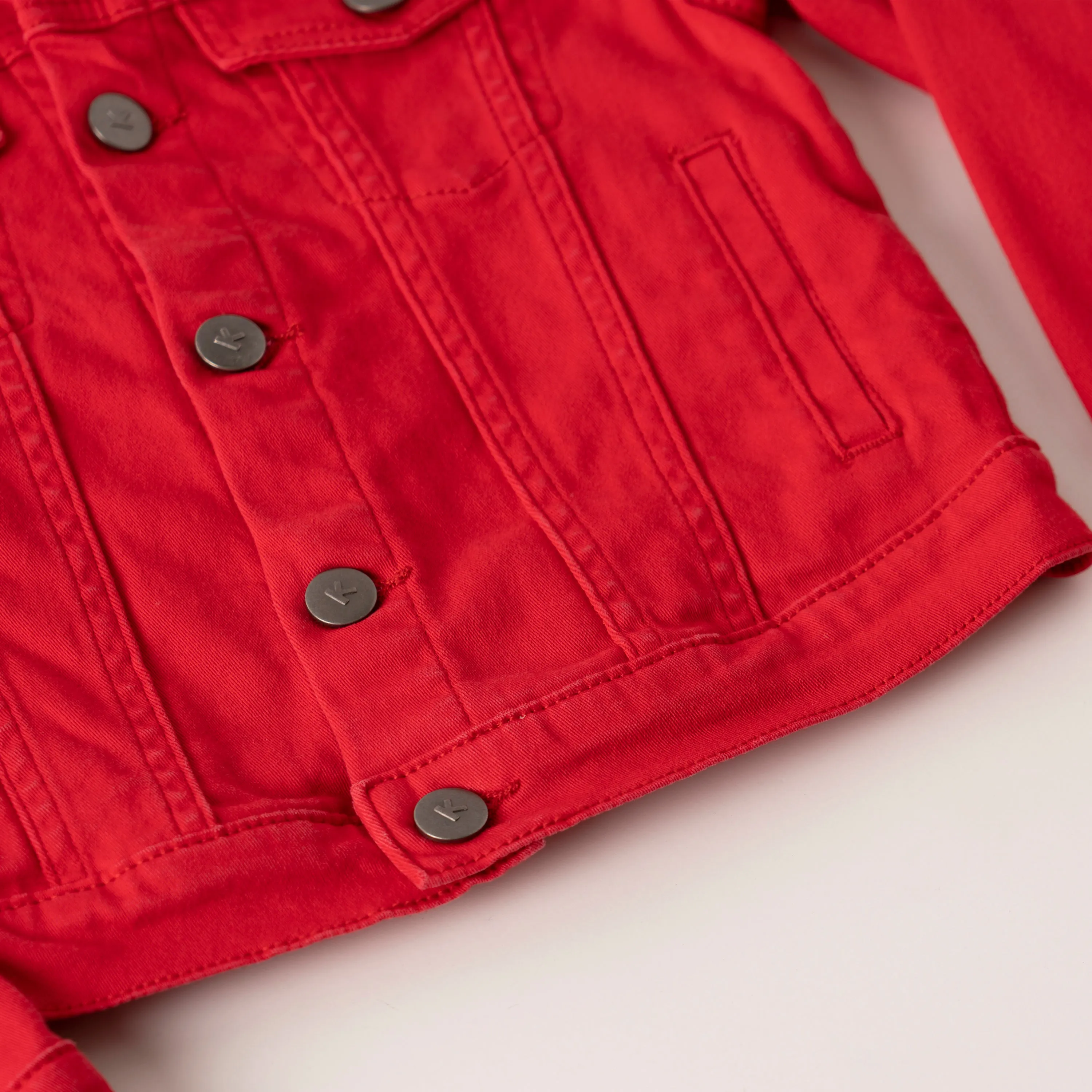 Colored Denim Jacket