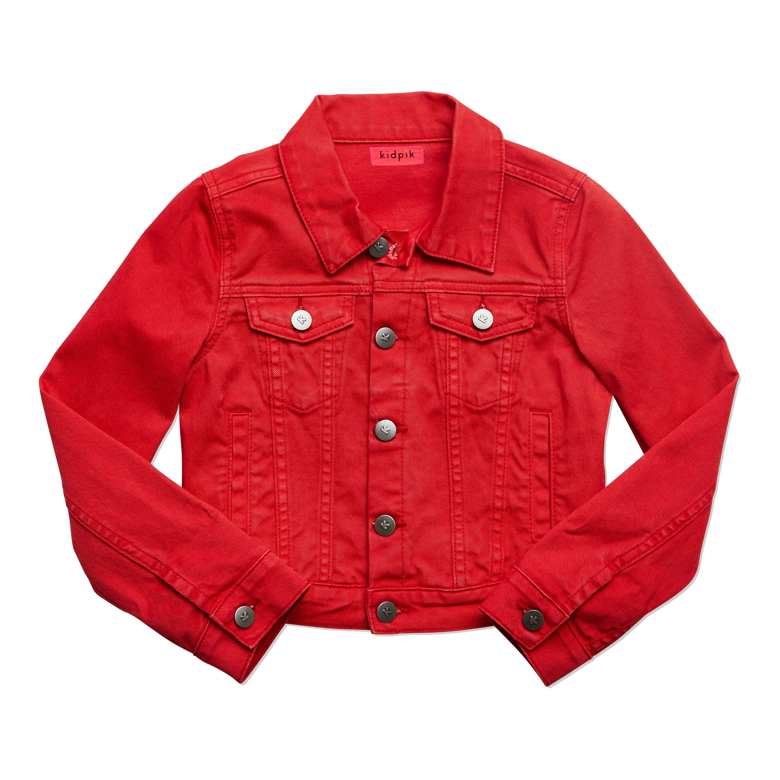 Colored Denim Jacket