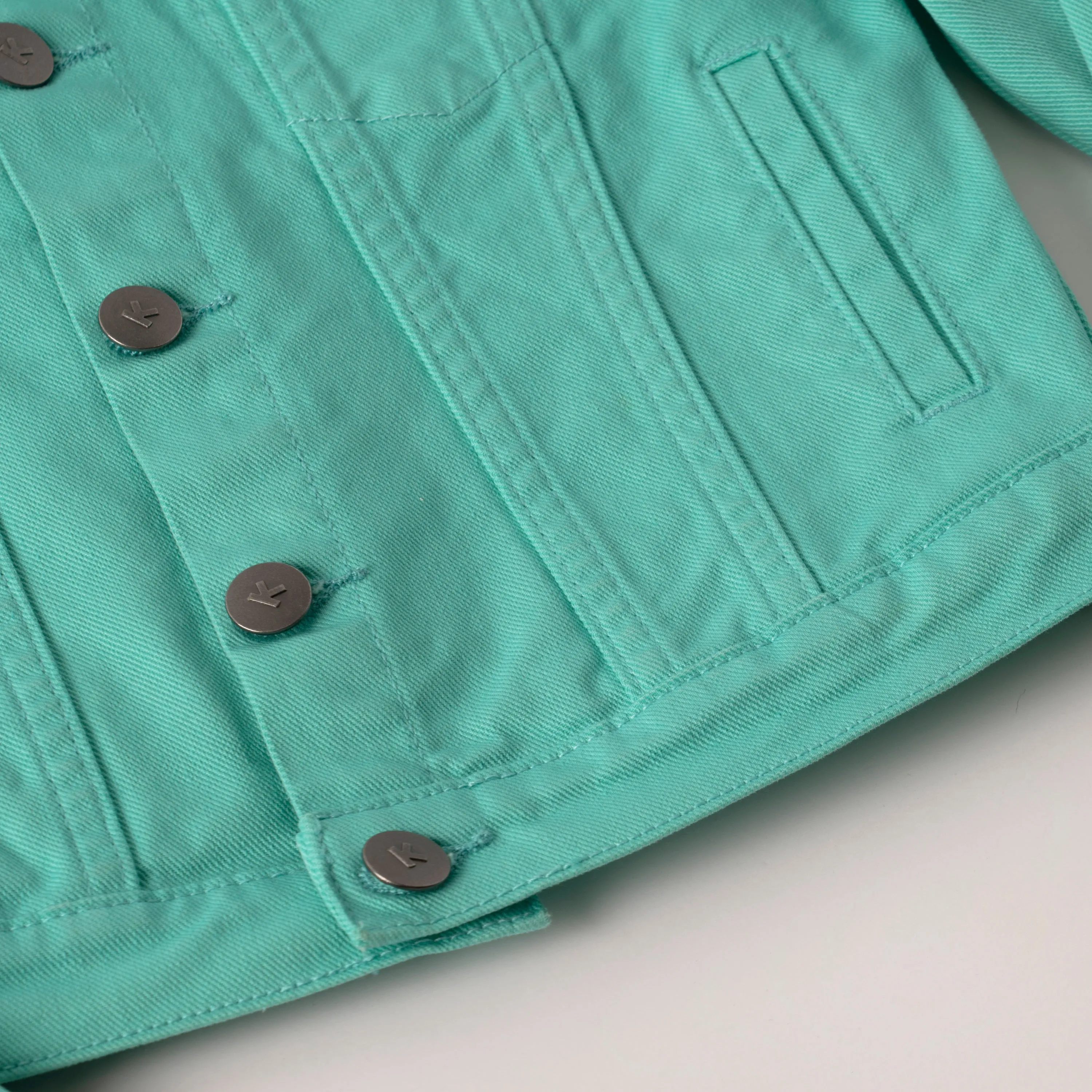 Colored Denim Jacket