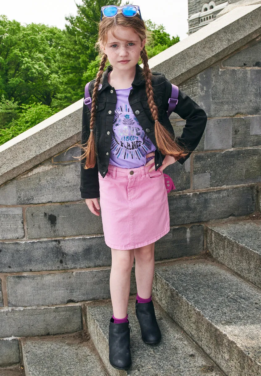 Colored Denim Jacket