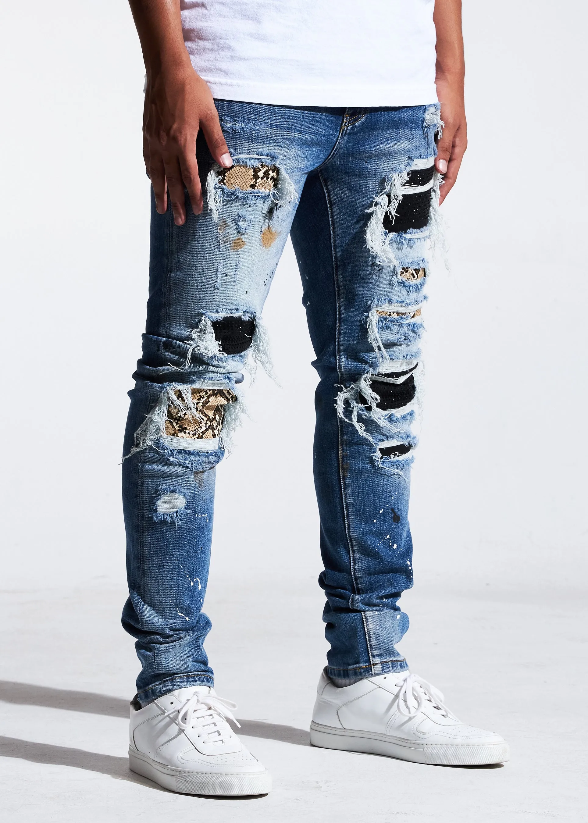 Crawley Rip & Repair Denim