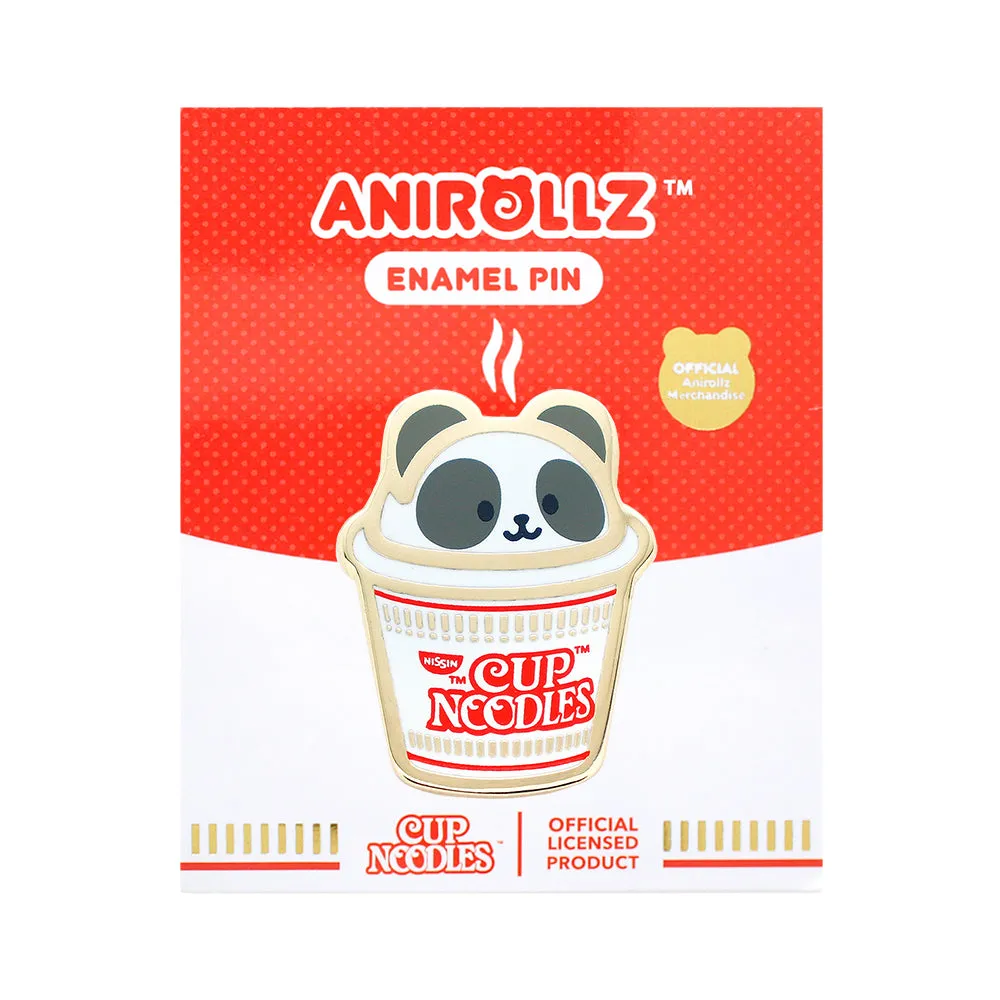 Cup Noodles Pandaroll Enamel Pin