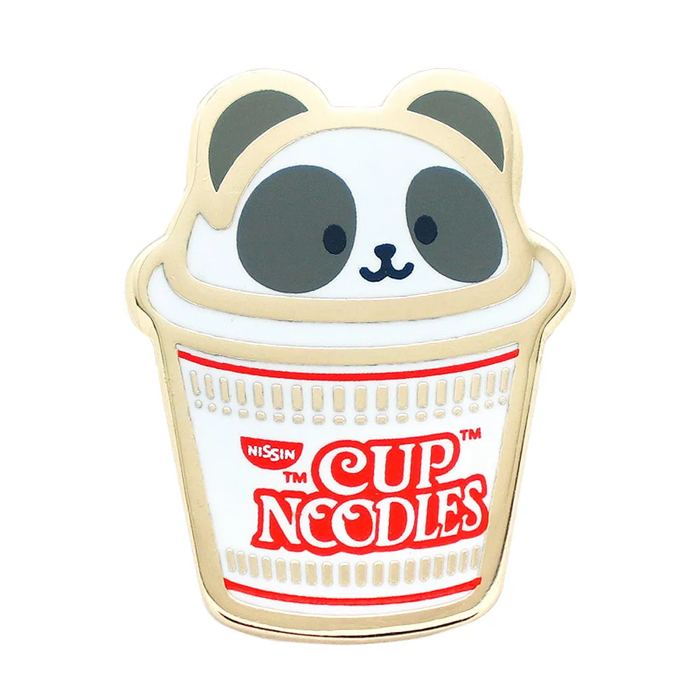 Cup Noodles Pandaroll Enamel Pin