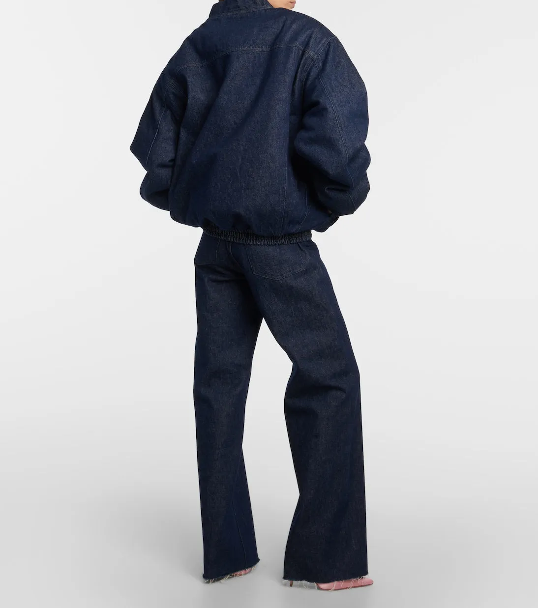 Denim bomber jacket Magda Butrym, blue