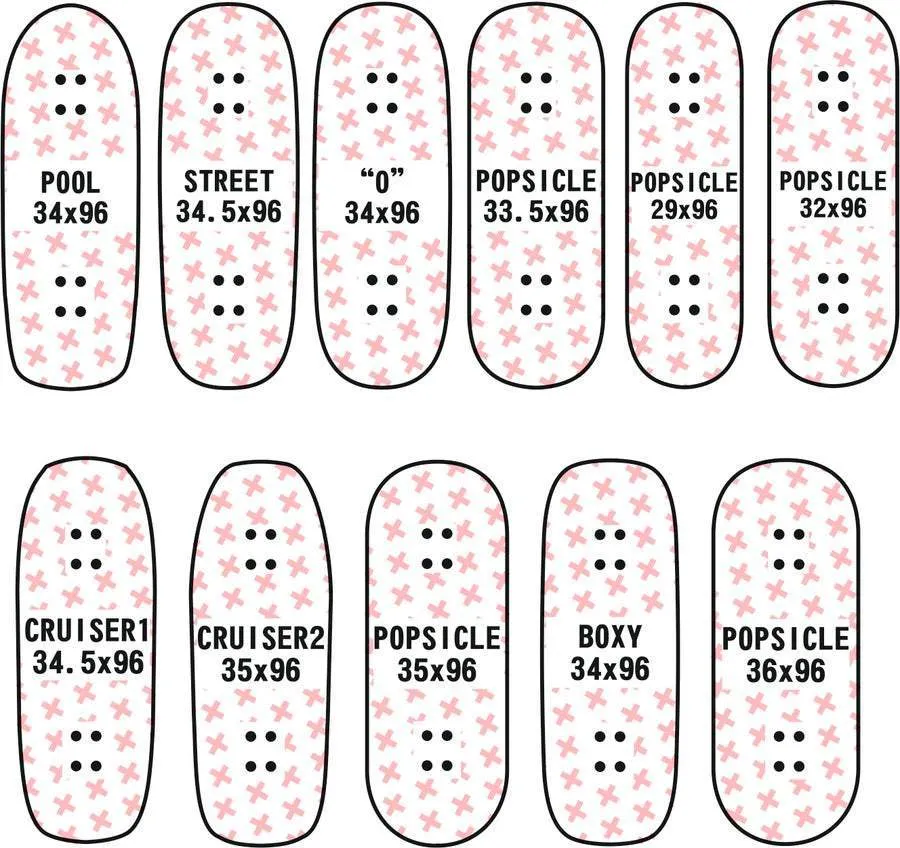 DK Fingerboards Single Deck - 33.5mm Popsicle Shape - 'Foundations'