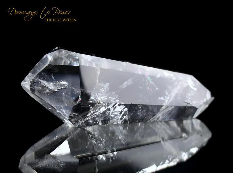 Double Terminated Quartz Master Dow Meditation Crystal