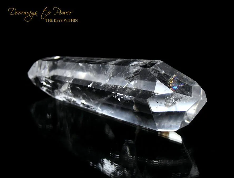 Double Terminated Quartz Master Dow Meditation Crystal