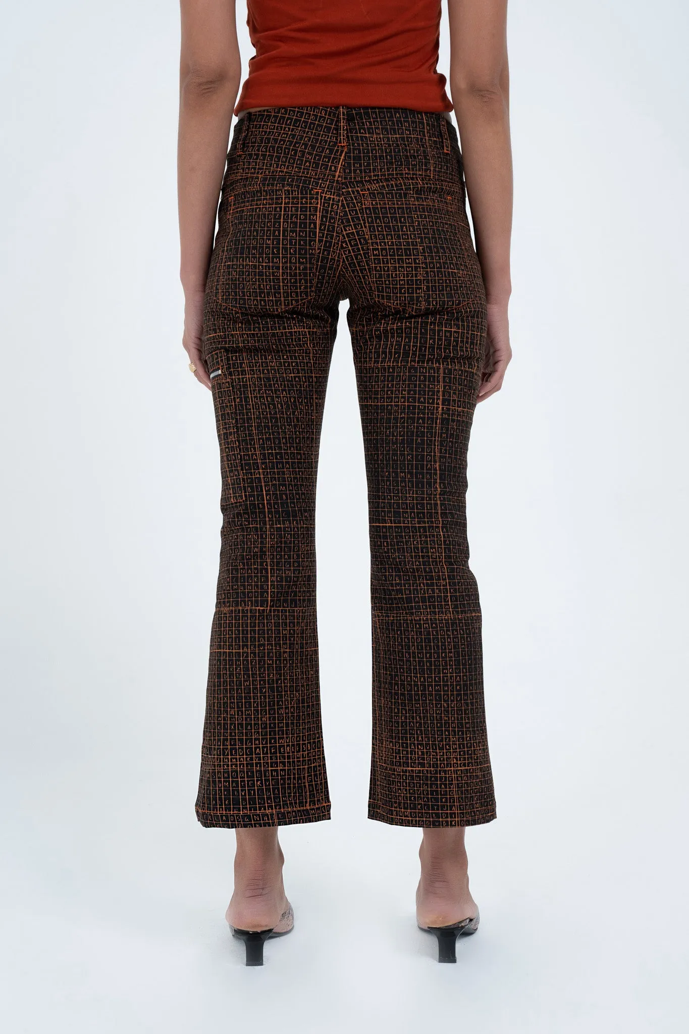Flared Utility Pant in Find-A-Word