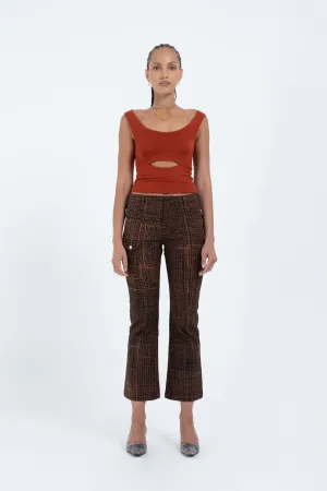 Flared Utility Pant in Find-A-Word