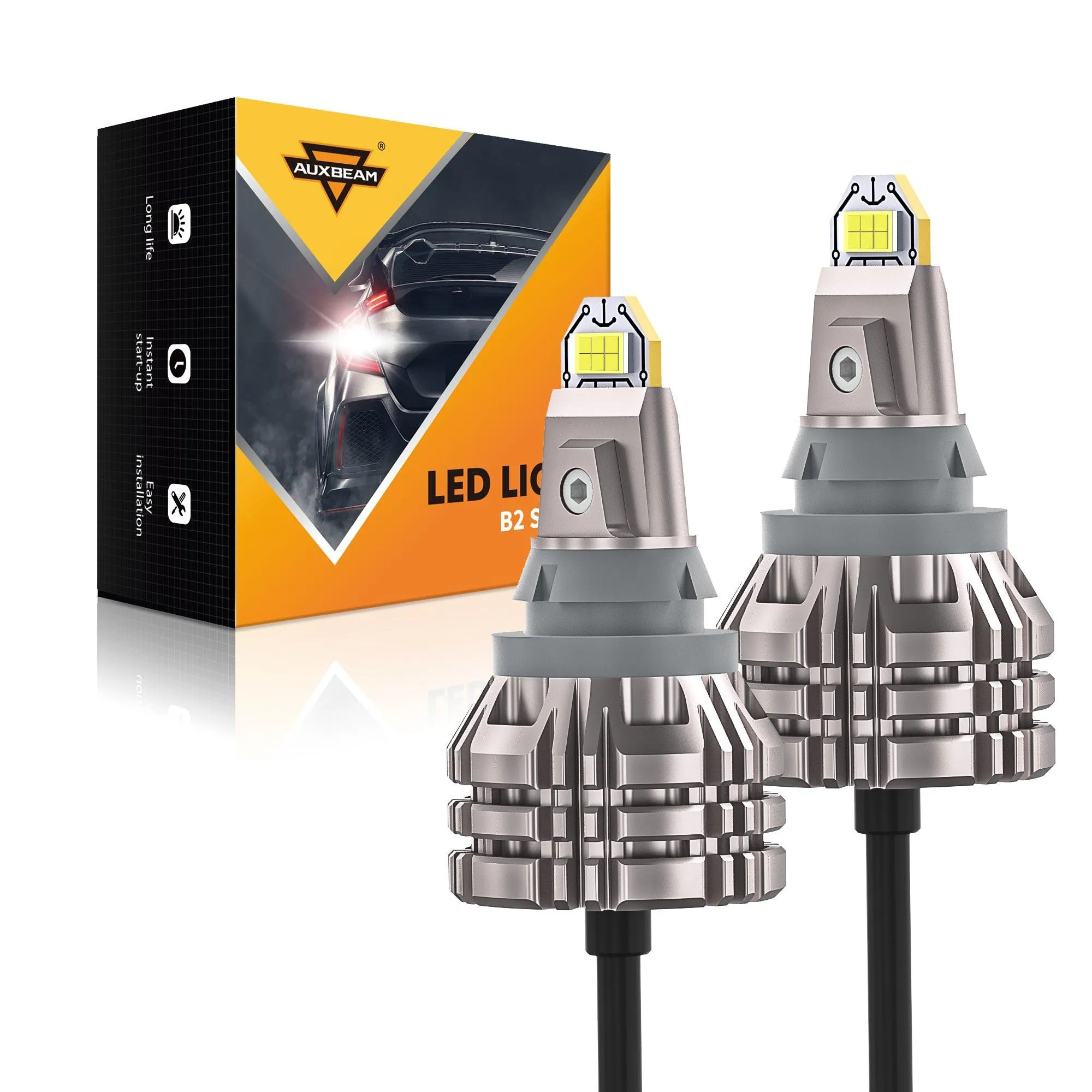 For 2000-2001 Honda CR-V H4 LED Headlight Bulbs