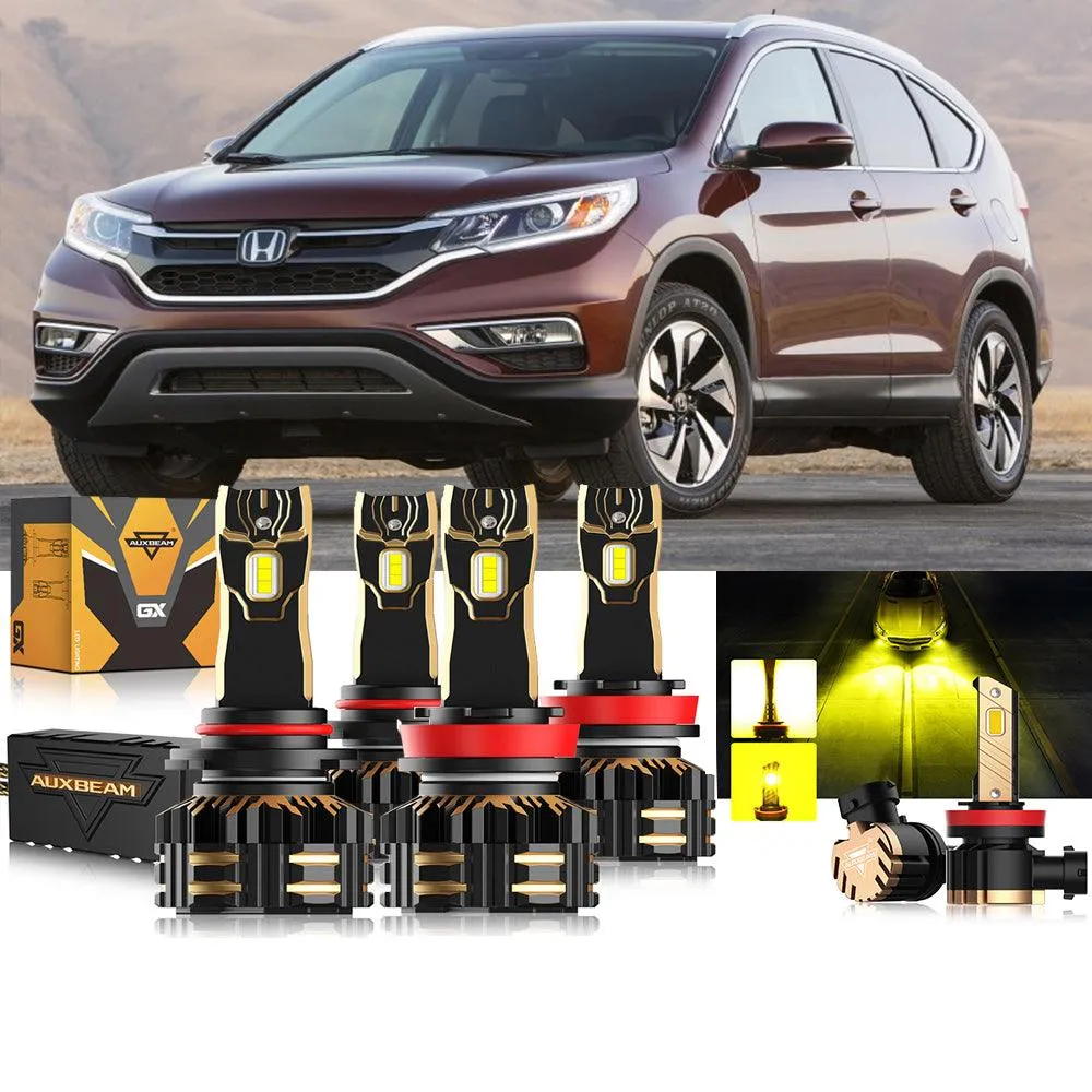 For 2015-2019 Honda CR-V 9005 H11 LED Headlight Bulbs Bundle
