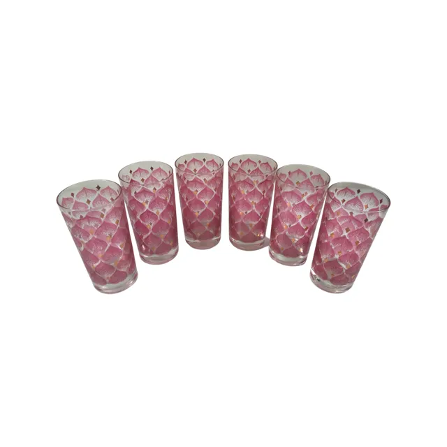 Fred Press Signed Mid-Century Lotus Flower Tipsy Tim 13 Piece Set