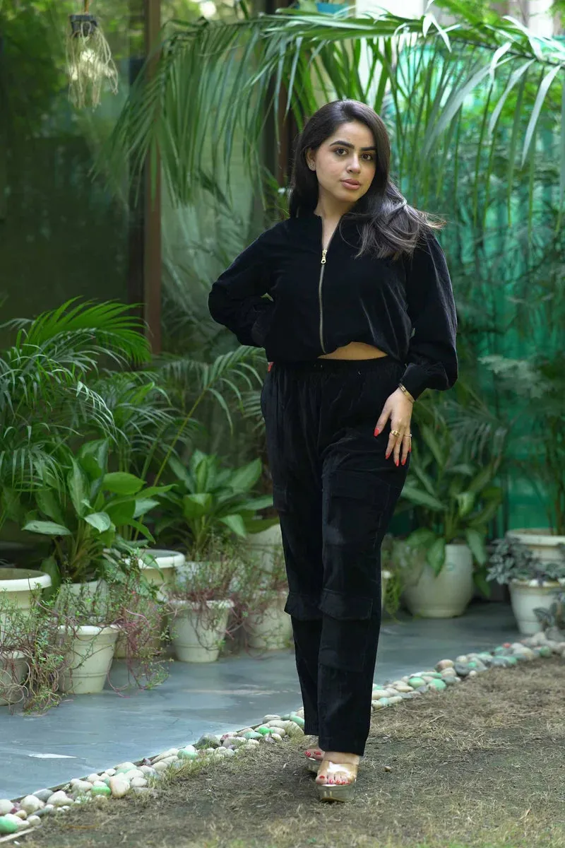 JUNIA VELVET PANT