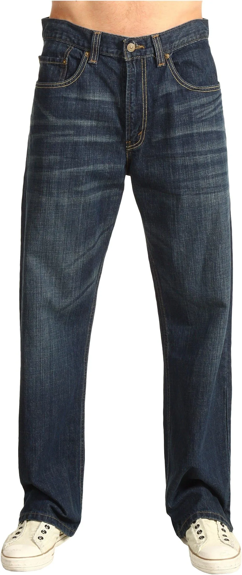 Levi's 569 Loose Straight Fit Jeans, Dark Chipped