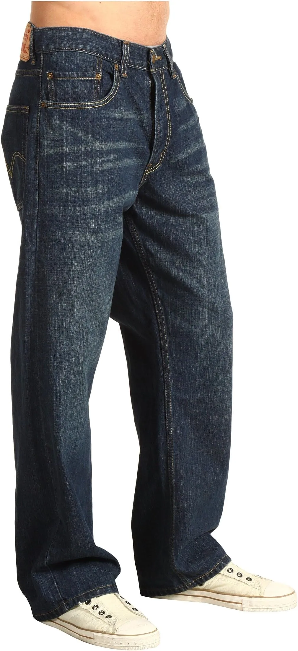 Levi's 569 Loose Straight Fit Jeans, Dark Chipped