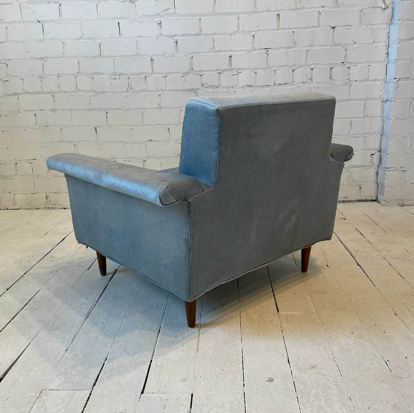 Mid-Century Flat Armchair