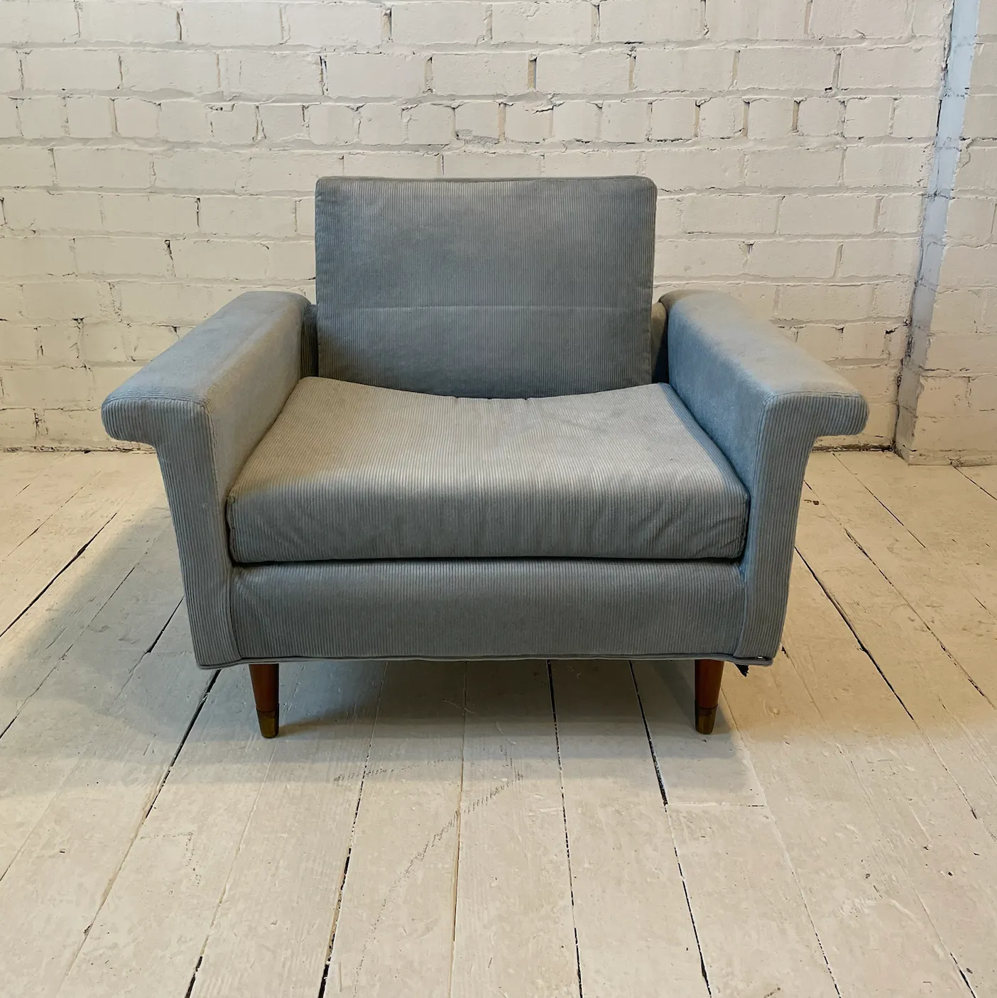 Mid-Century Flat Armchair