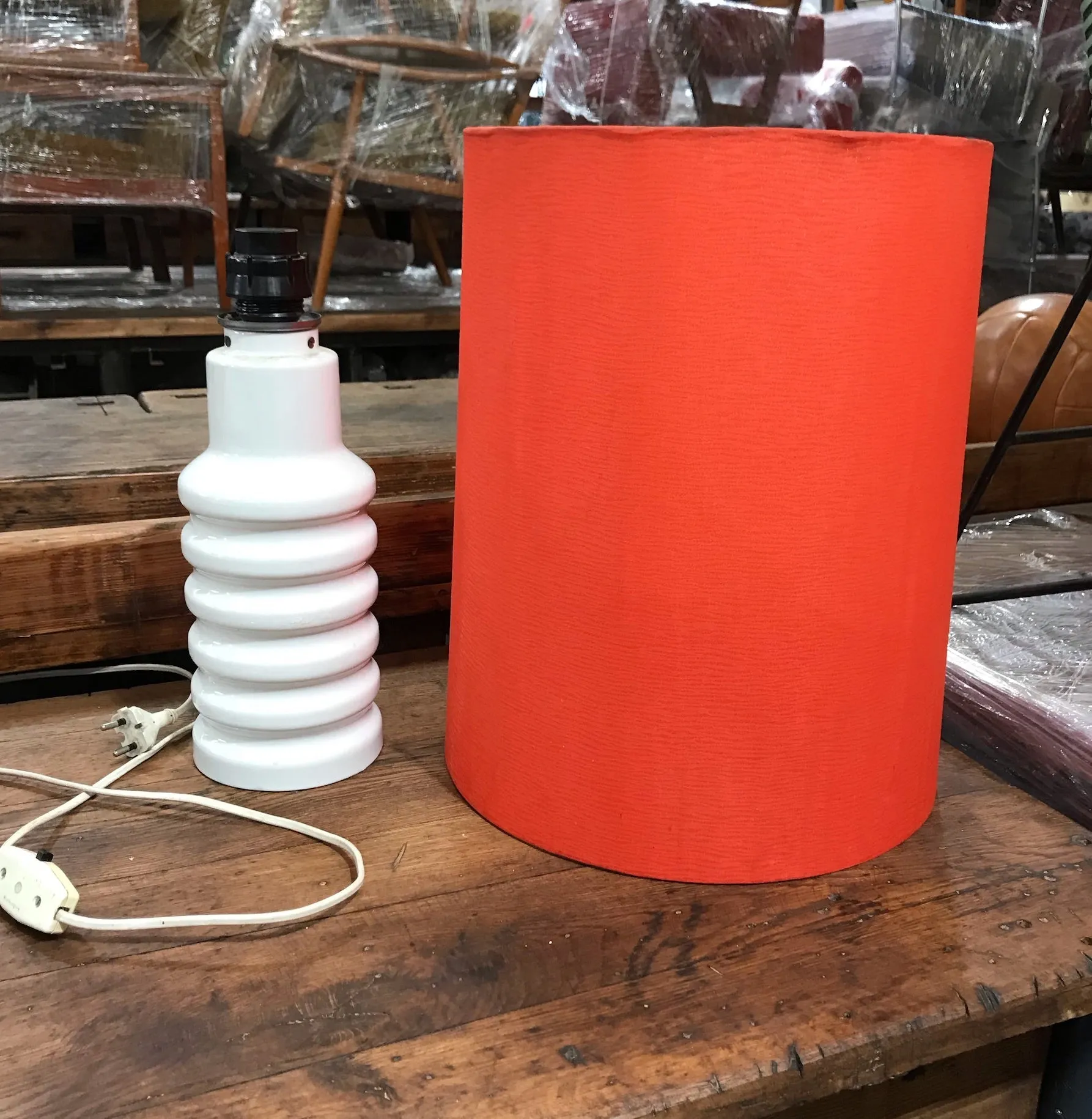 Mid Century "Wohnranumleuchten"  Table  Lamp  #3791