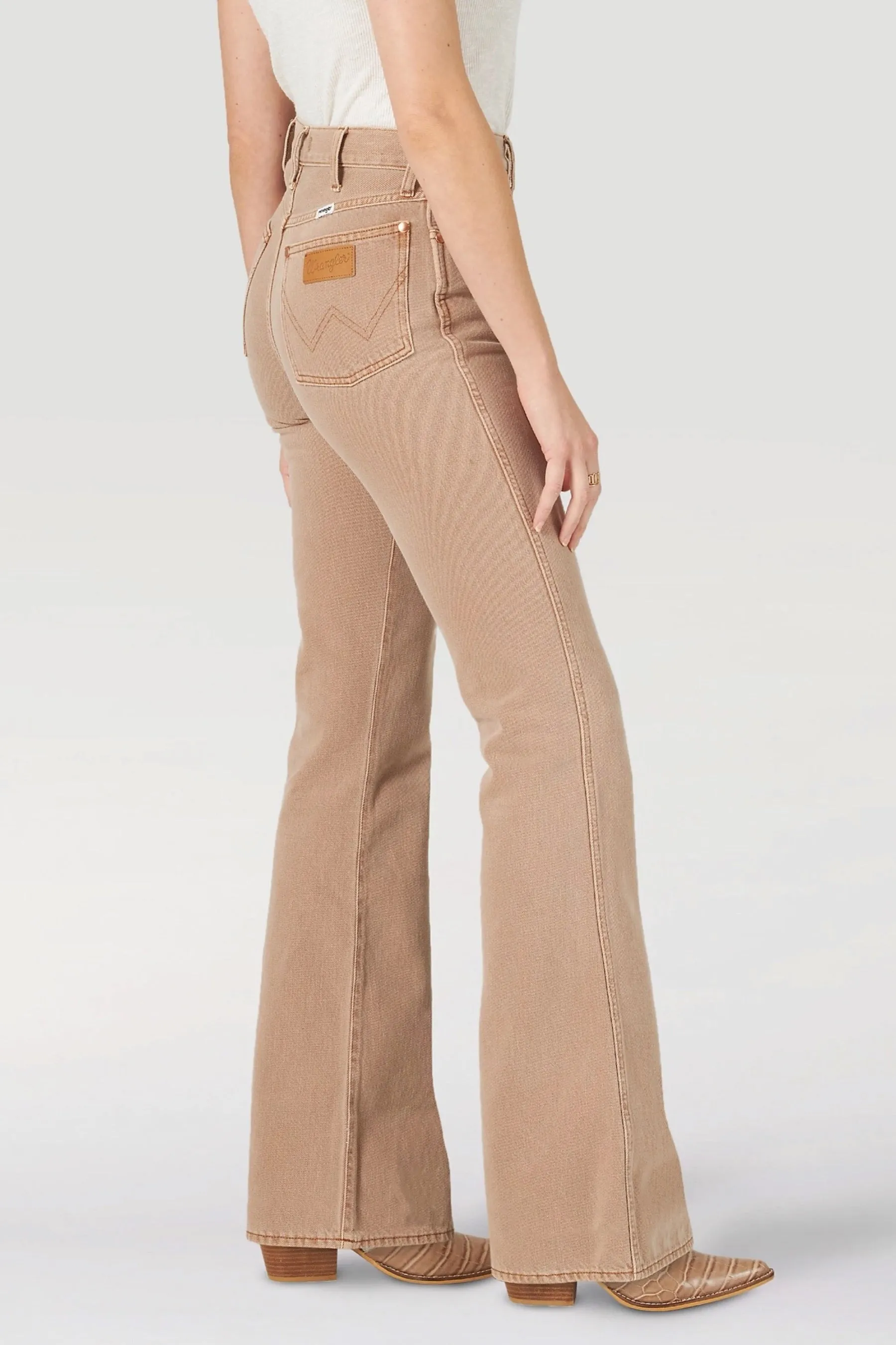Ochre Westward High Rise Bootcut