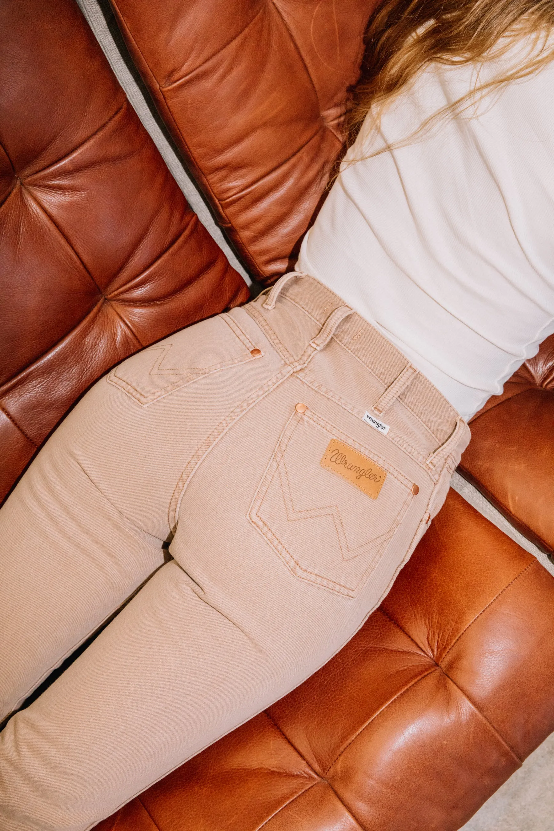 Ochre Westward High Rise Bootcut