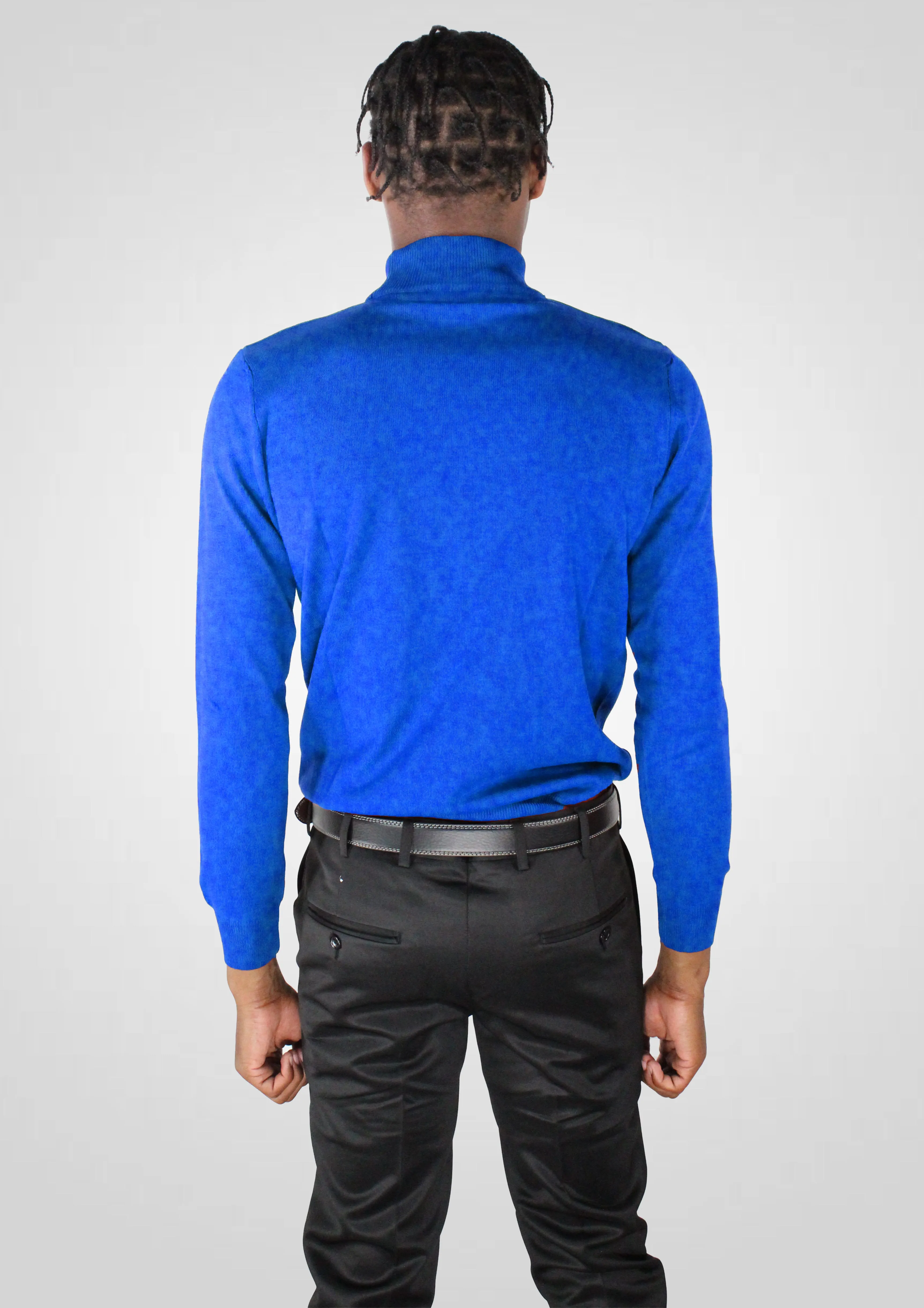 Portabella Midnight Long Sleeve Turtleneck