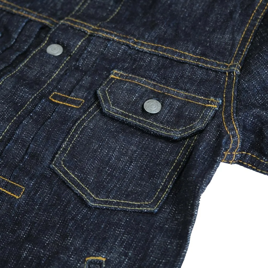 Pure Blue Japan "Double Slub" Type 2 Selvedge Jacket