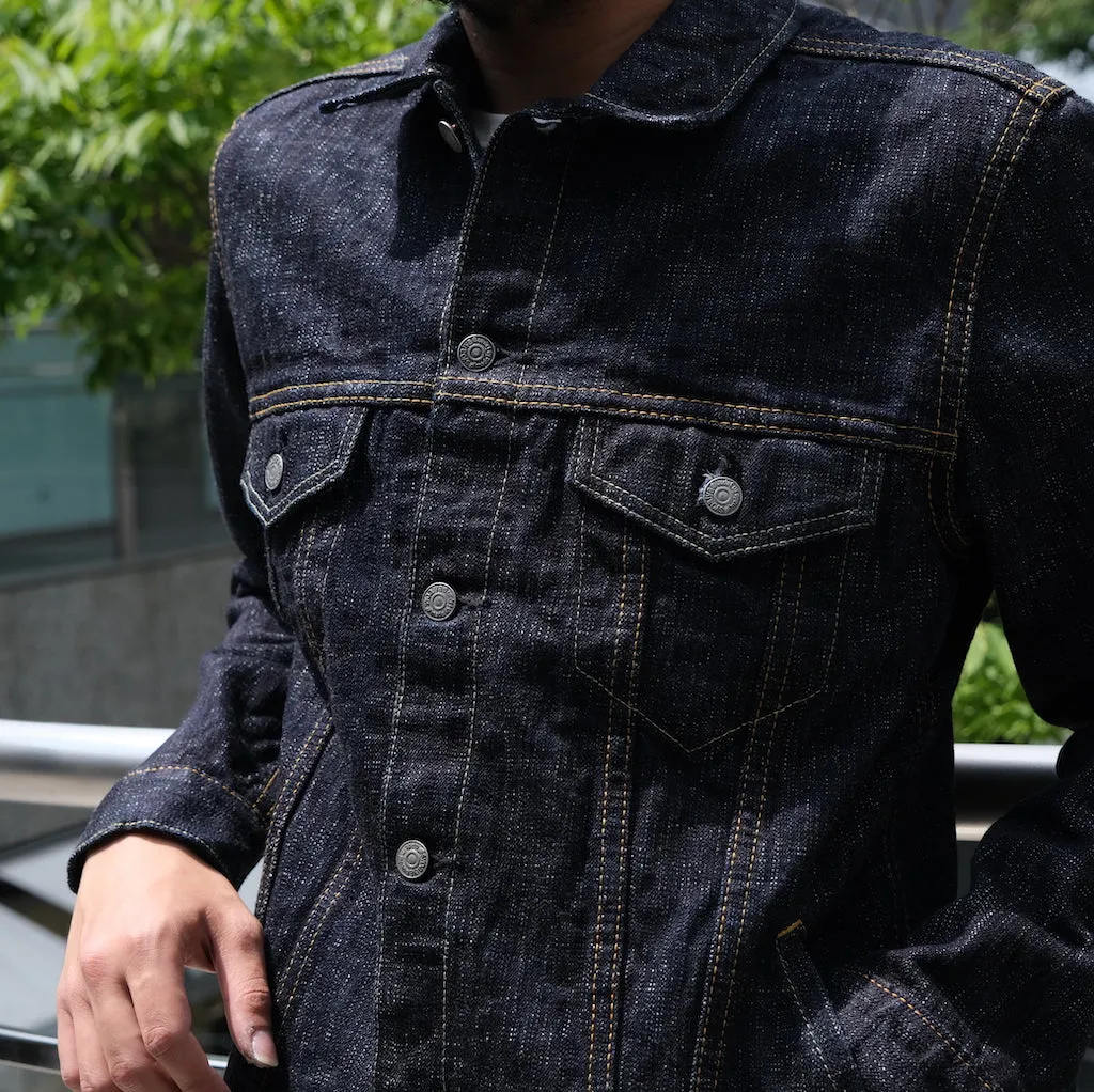 Pure Blue Japan "Double Slub" Type 3 Selvedge Jacket