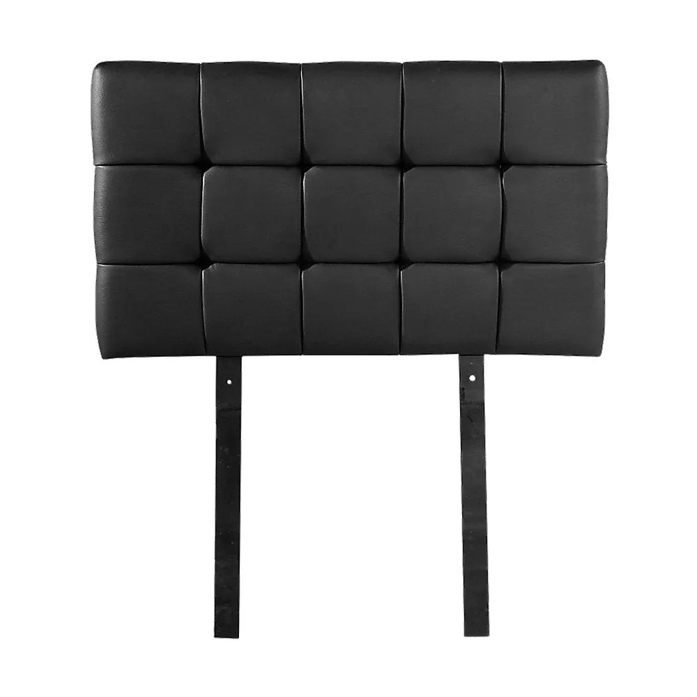 Single Size | Deluxe Headboard Bedhead (Black)